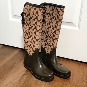 Coach Rain Boots